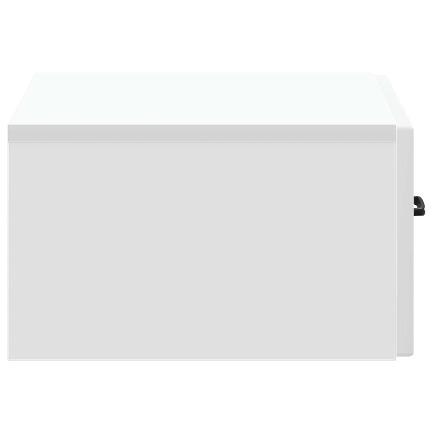 vidaXL Wall-Mounted Bedside Cabinet 2 pcs White 49 x 34.5 x 20 cm