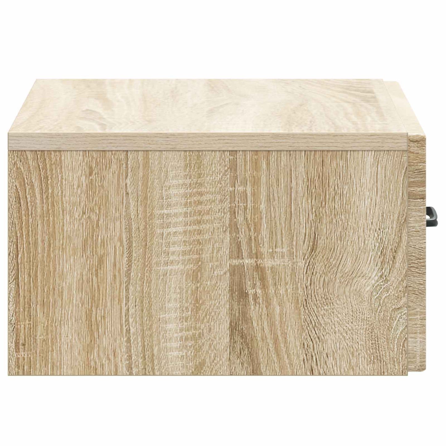 vidaXL Wall-Mounted Bedside Cabinet Sonoma Oak 49 x 34.5 x 20 cm