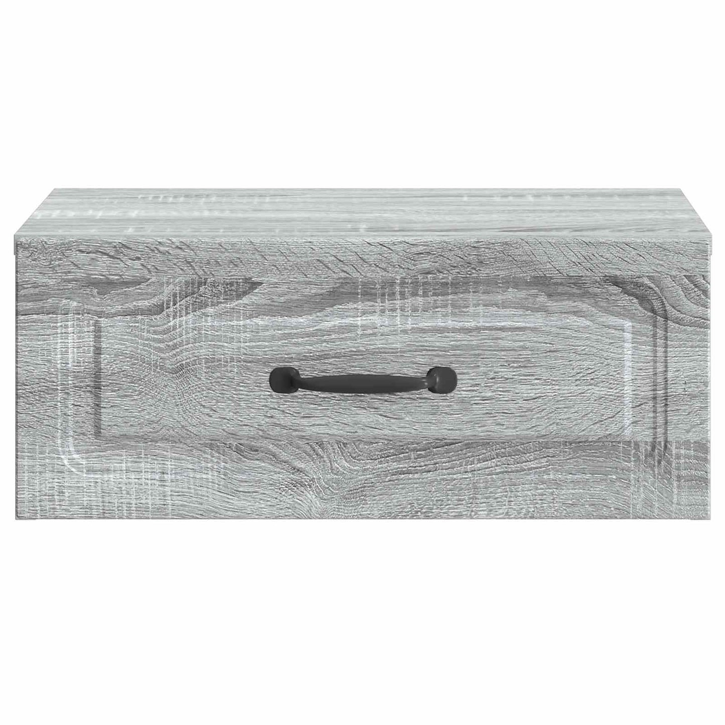 vidaXL Wall-Mounted Bedside Cabinet 2 pcs Grey Sonoma Engineered Wood