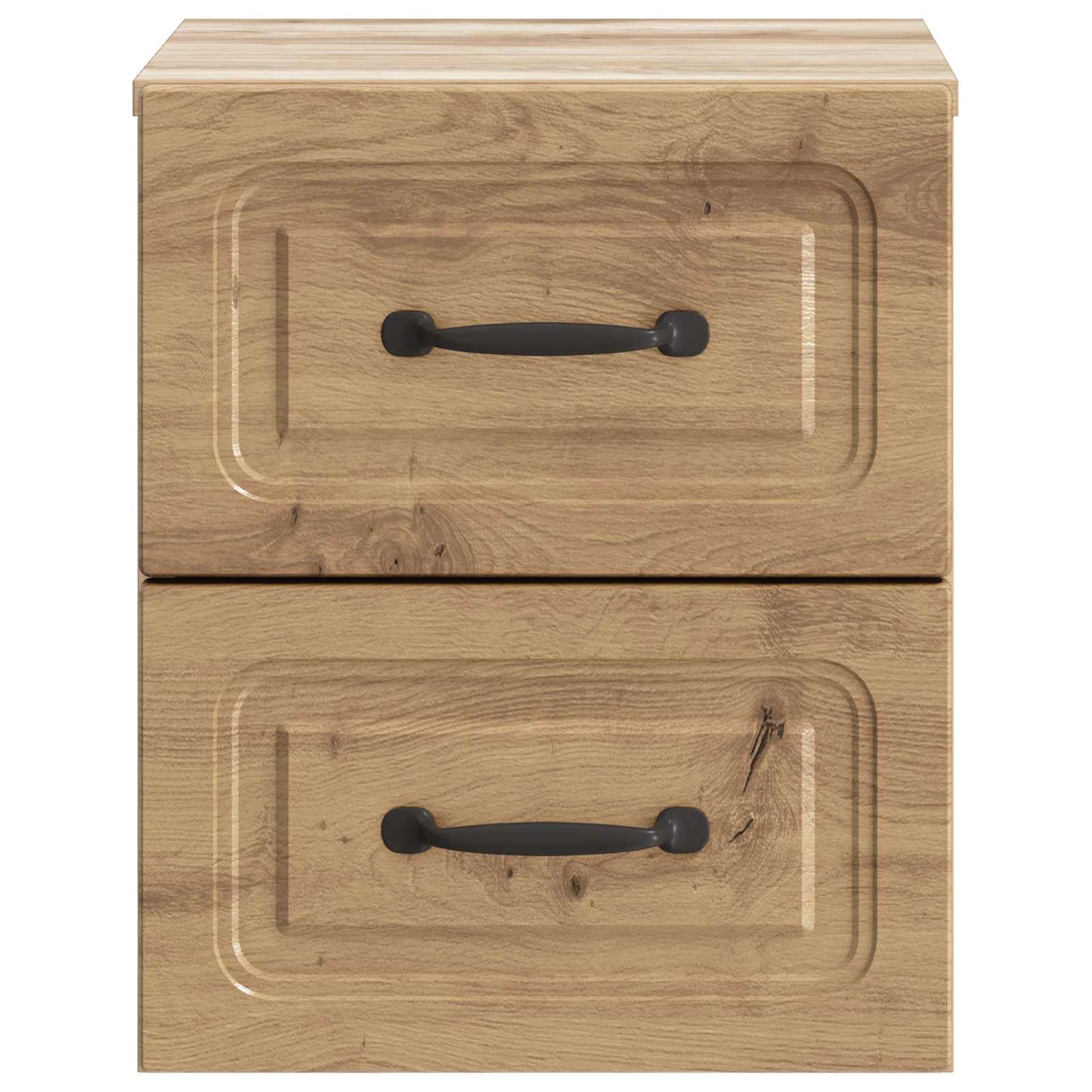 vidaXL Wall-Mounted Bedside Cabinet Artisan Oak 34.5 x 33 x 40 cm