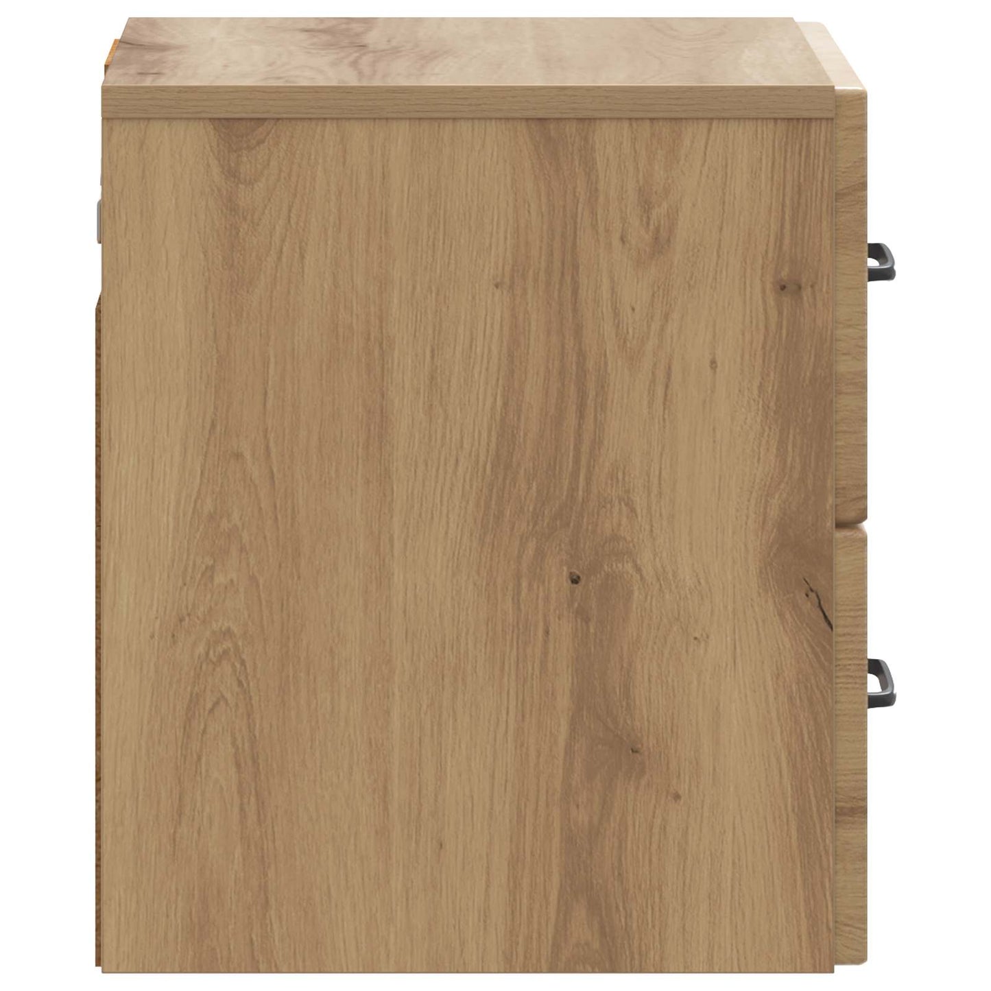 vidaXL Wall-Mounted Bedside Cabinet Artisan Oak 34.5 x 33 x 40 cm