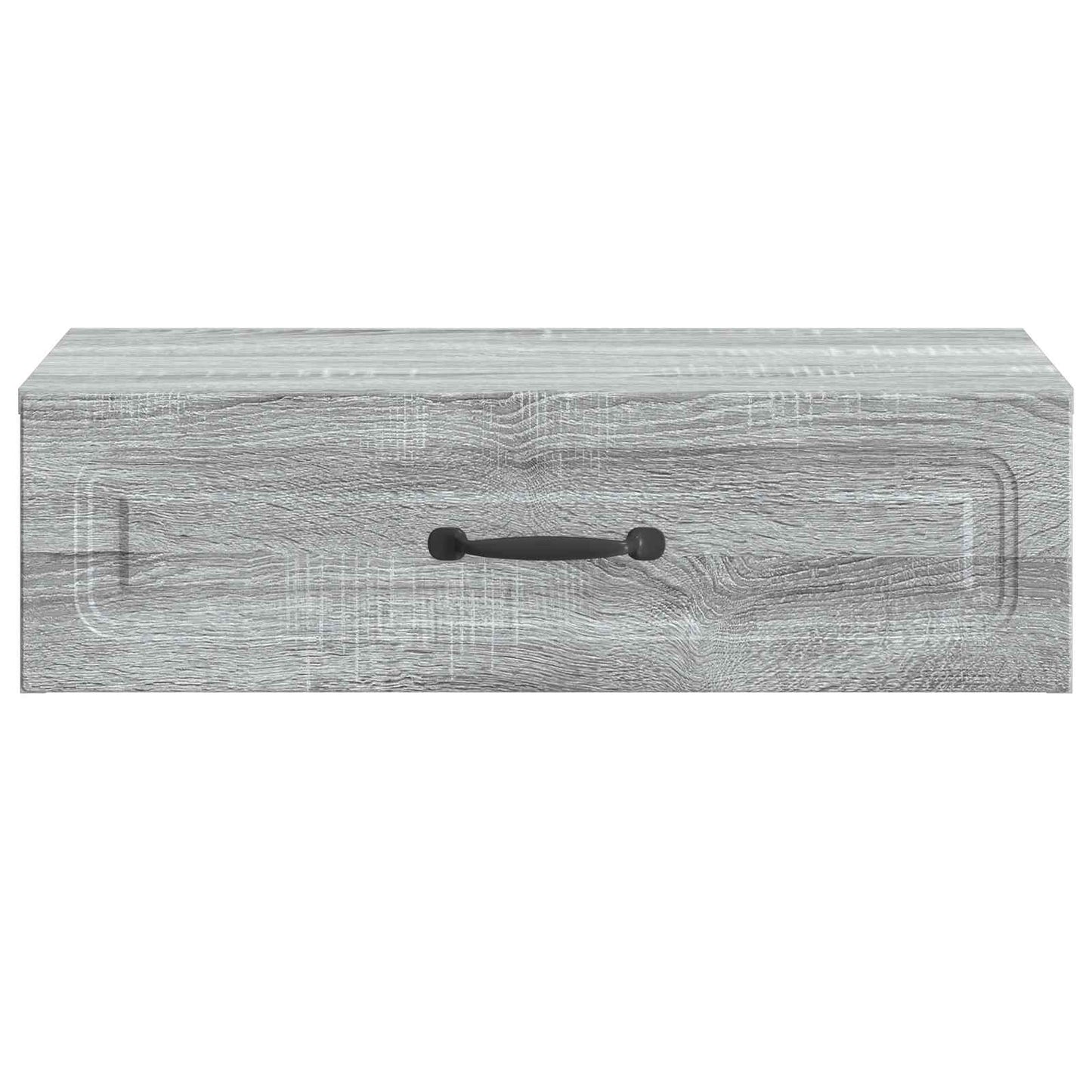 vidaXL Wall-Mounted Side Table Grey Sonoma 59 x 34.5 x 17 cm