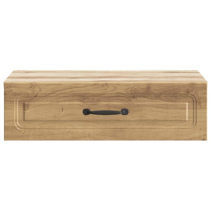 vidaXL Wall-Mounted Side Table 59 x 34.5 x 17 cm Engineered Wood