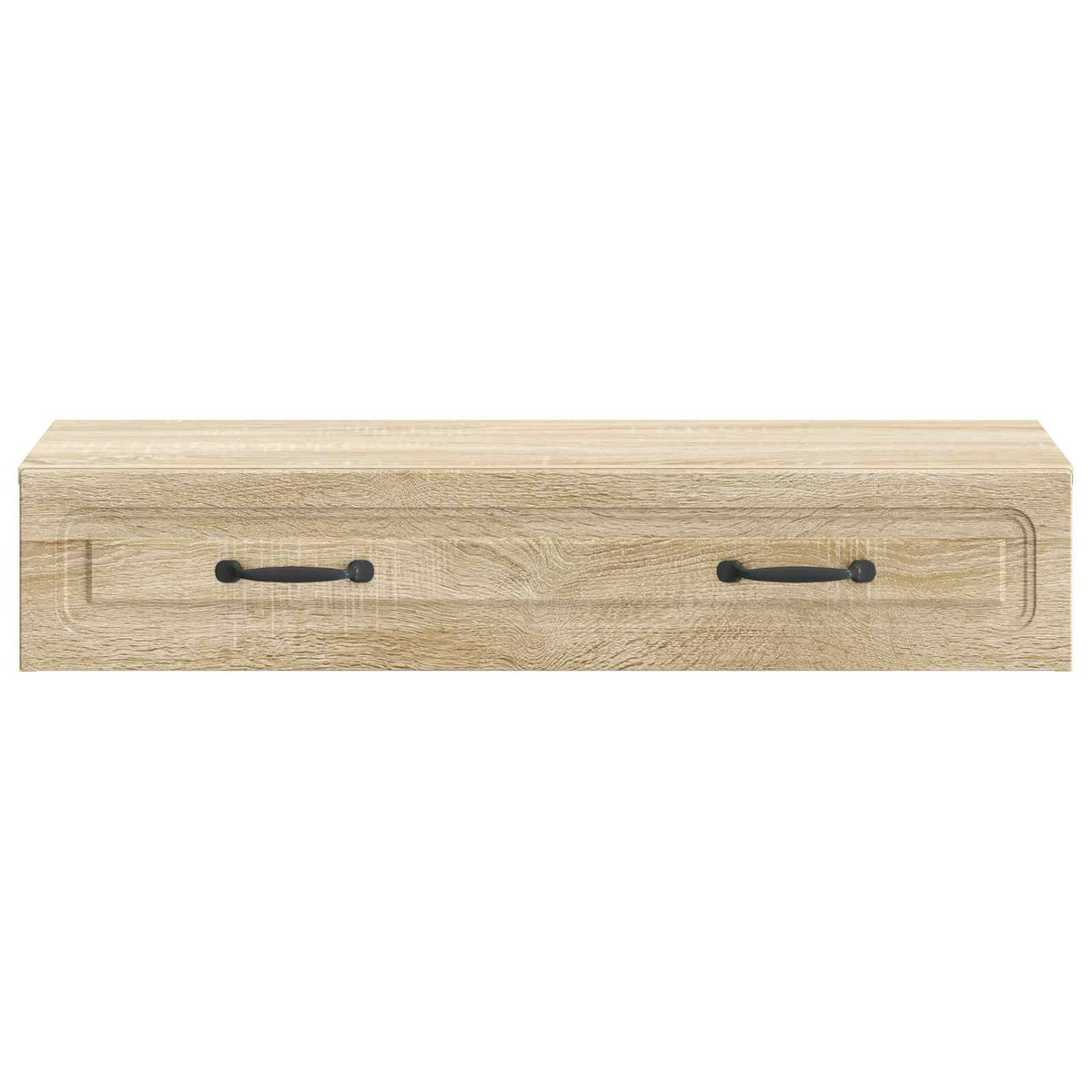 vidaXL Wall-Mounted Side Table Sonoma Oak 87.5 x 34.5 x 17 cm