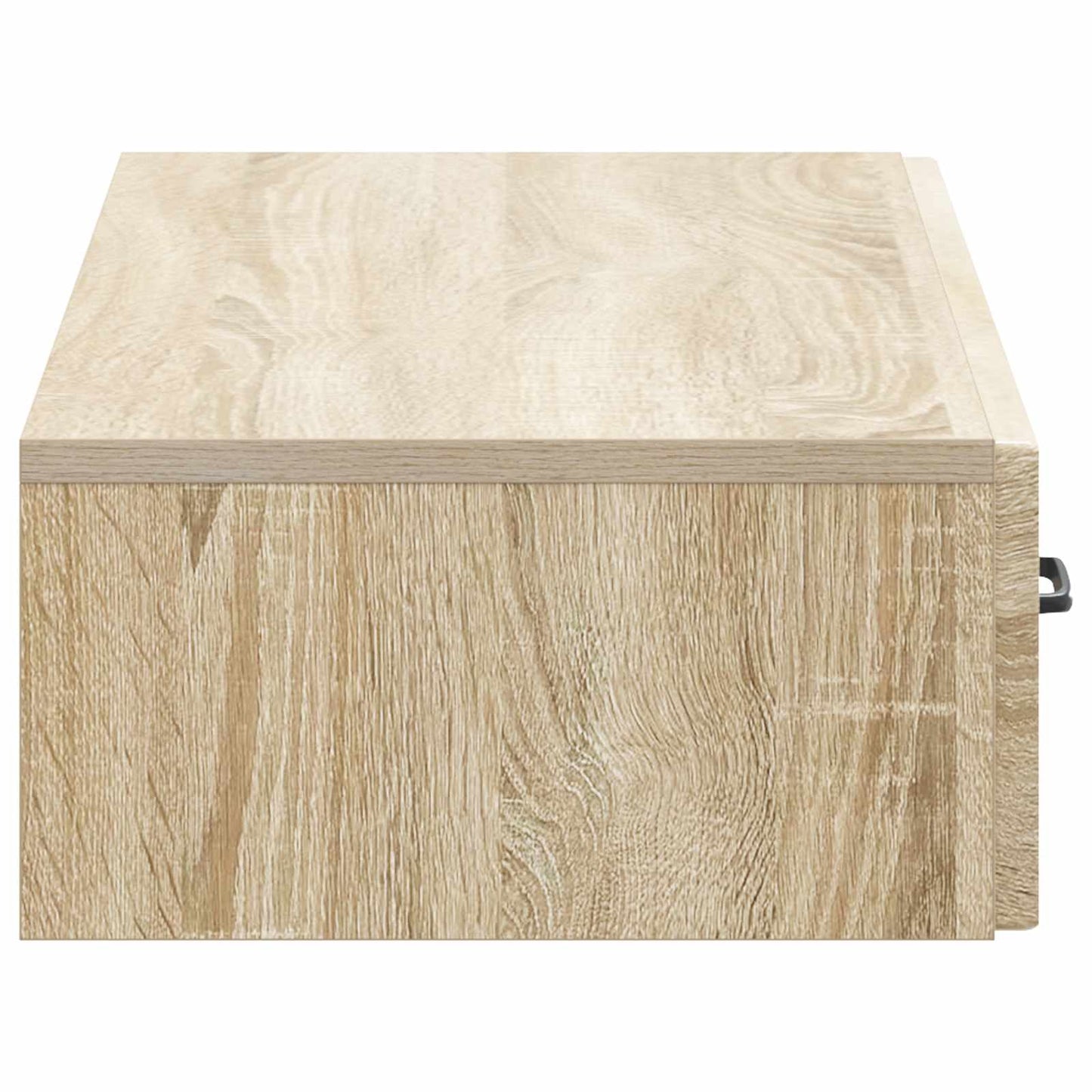 vidaXL Wall-Mounted Side Table Sonoma Oak 87.5 x 34.5 x 17 cm