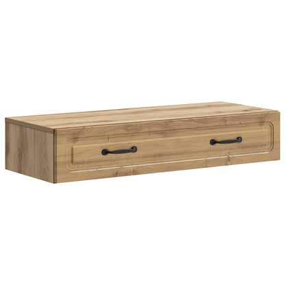 vidaXL Wall-Mounted Side Table 87.5 x 34.5 x 17 cm Engineered Wood