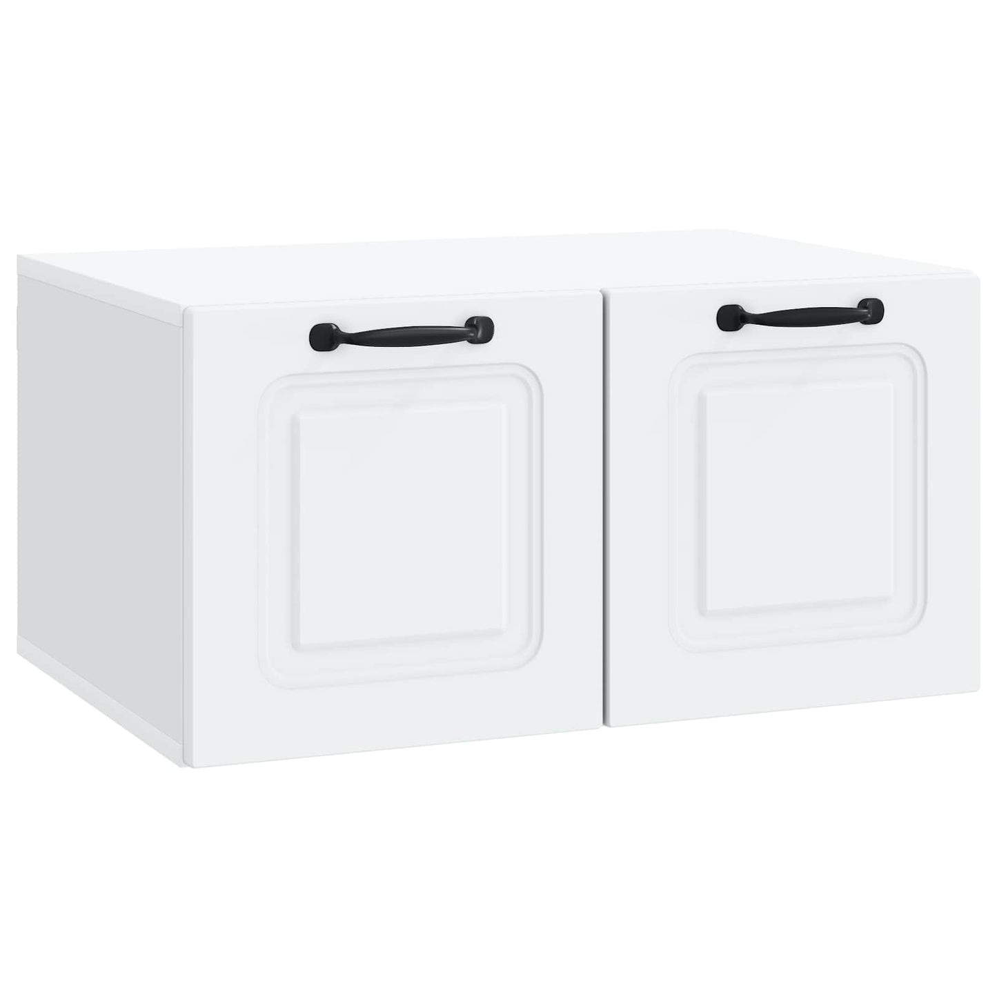 vidaXL Wall-Mounted TV Cabinet White 59.5 x 41 x 30 cm Engineered Wood