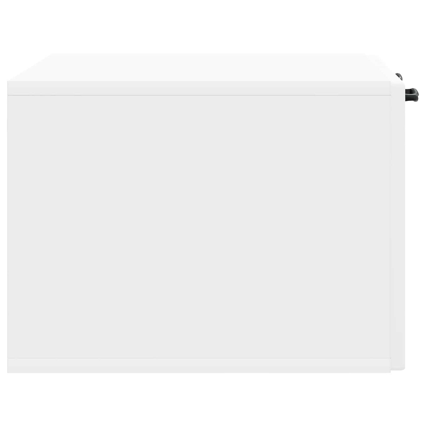 vidaXL Wall-Mounted TV Cabinet White 59.5 x 41 x 30 cm Engineered Wood