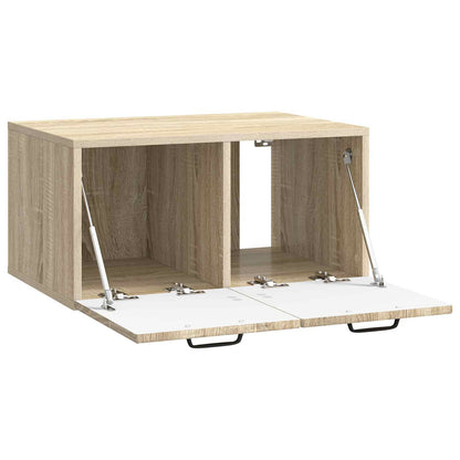 vidaXL Wall-Mounted TV Cabinet Sonoma Oak 59.5 x 41 x 30 cm