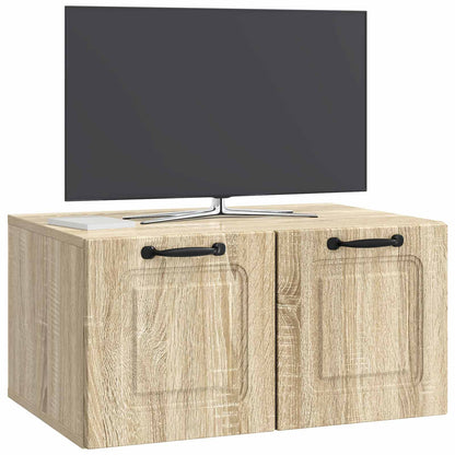 vidaXL Wall-Mounted TV Cabinet Sonoma Oak 59.5 x 41 x 30 cm