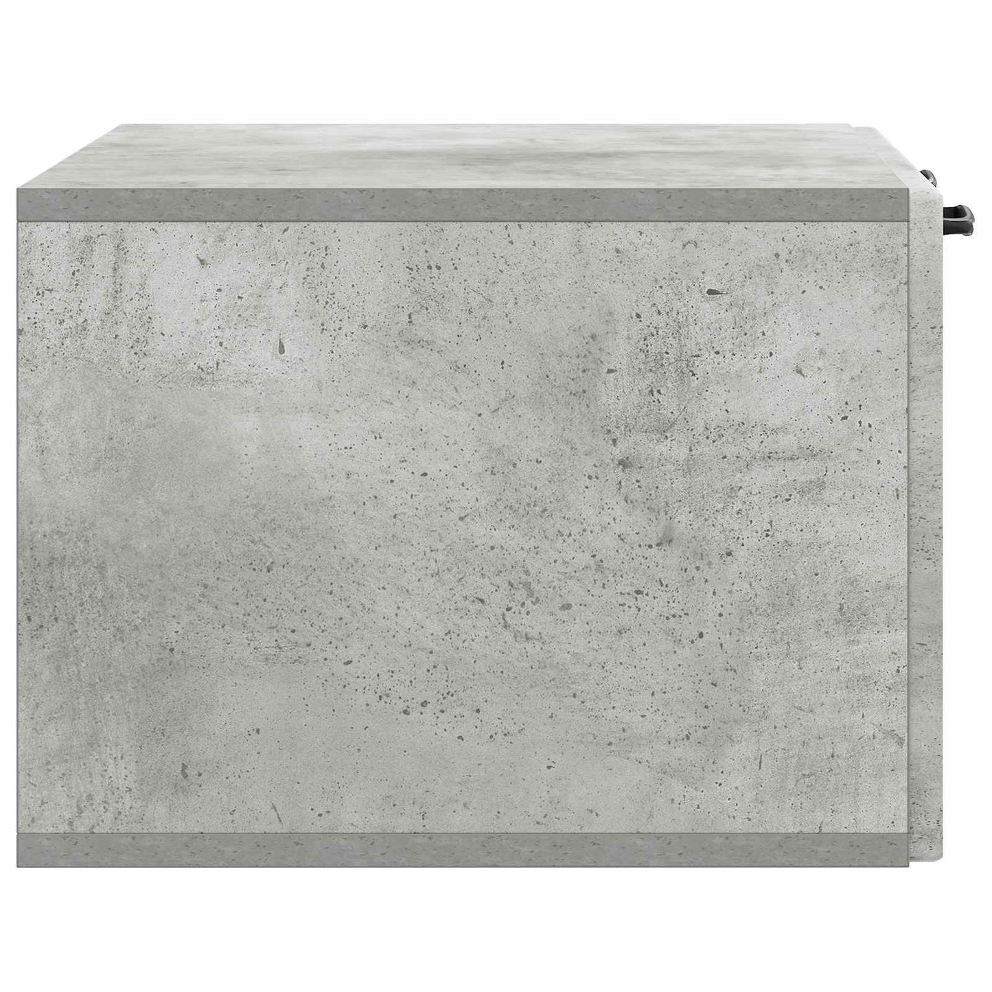 vidaXL Wall-Mounted TV Cabinet Concrete Grey 59.5 x 41 x 30 cm