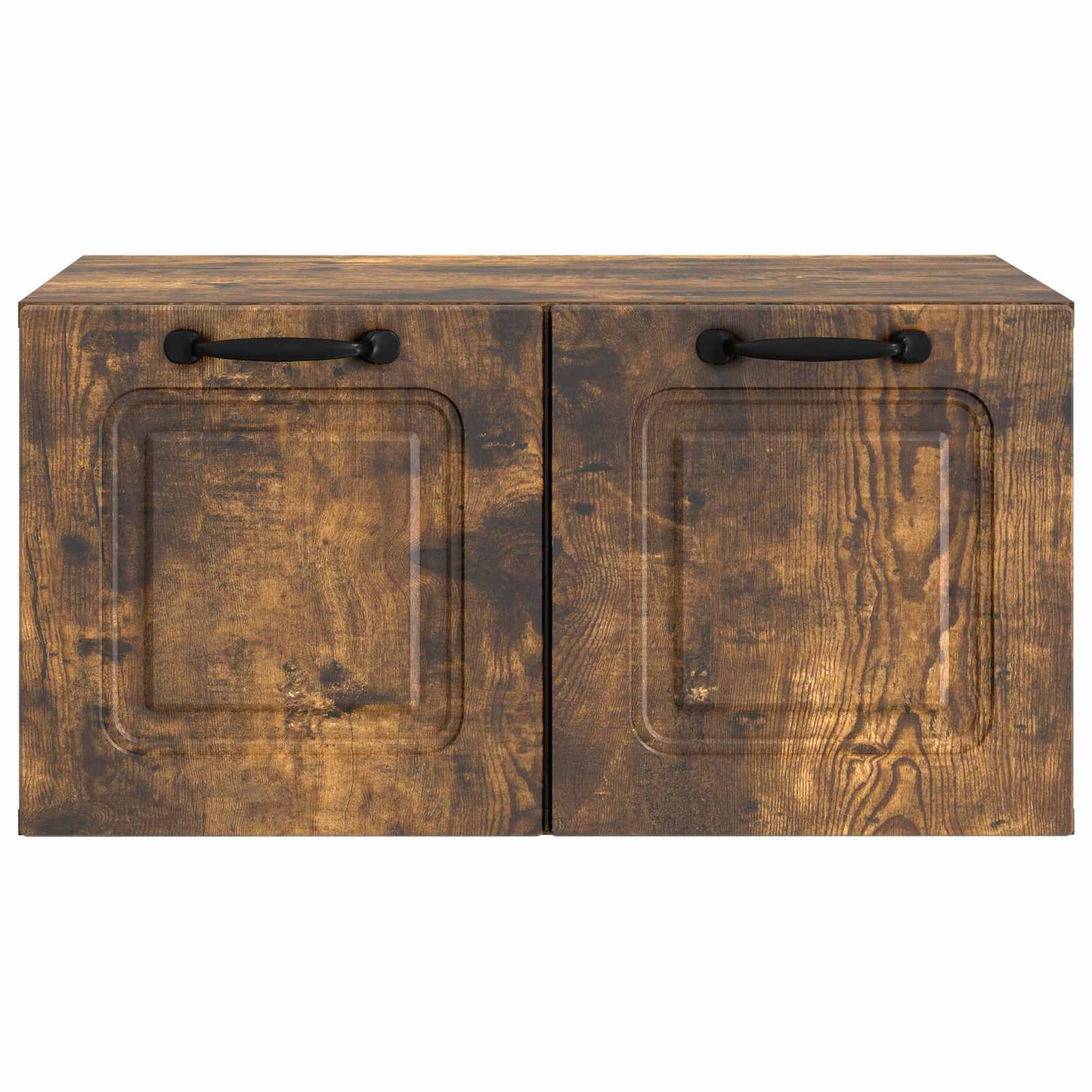 vidaXL Wall-Mounted TV Cabinet Smoked Oak 59.5 x 41 x 30 cm