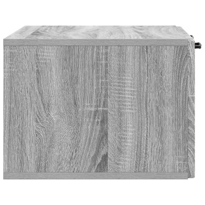 vidaXL Wall-Mounted TV Cabinet Grey Sonoma 59.5 x 41 x 30 cm