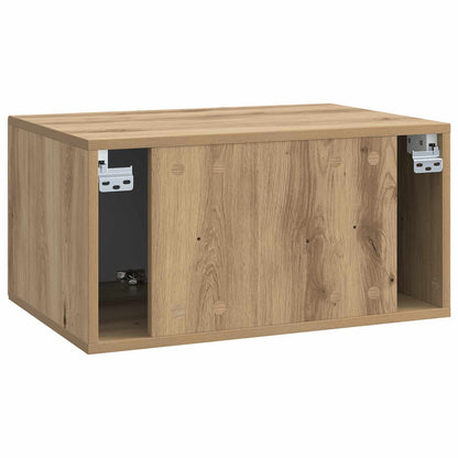vidaXL Wall-Mounted TV Cabinet 59.5 x 41 x 30 cm Artisan Oak
