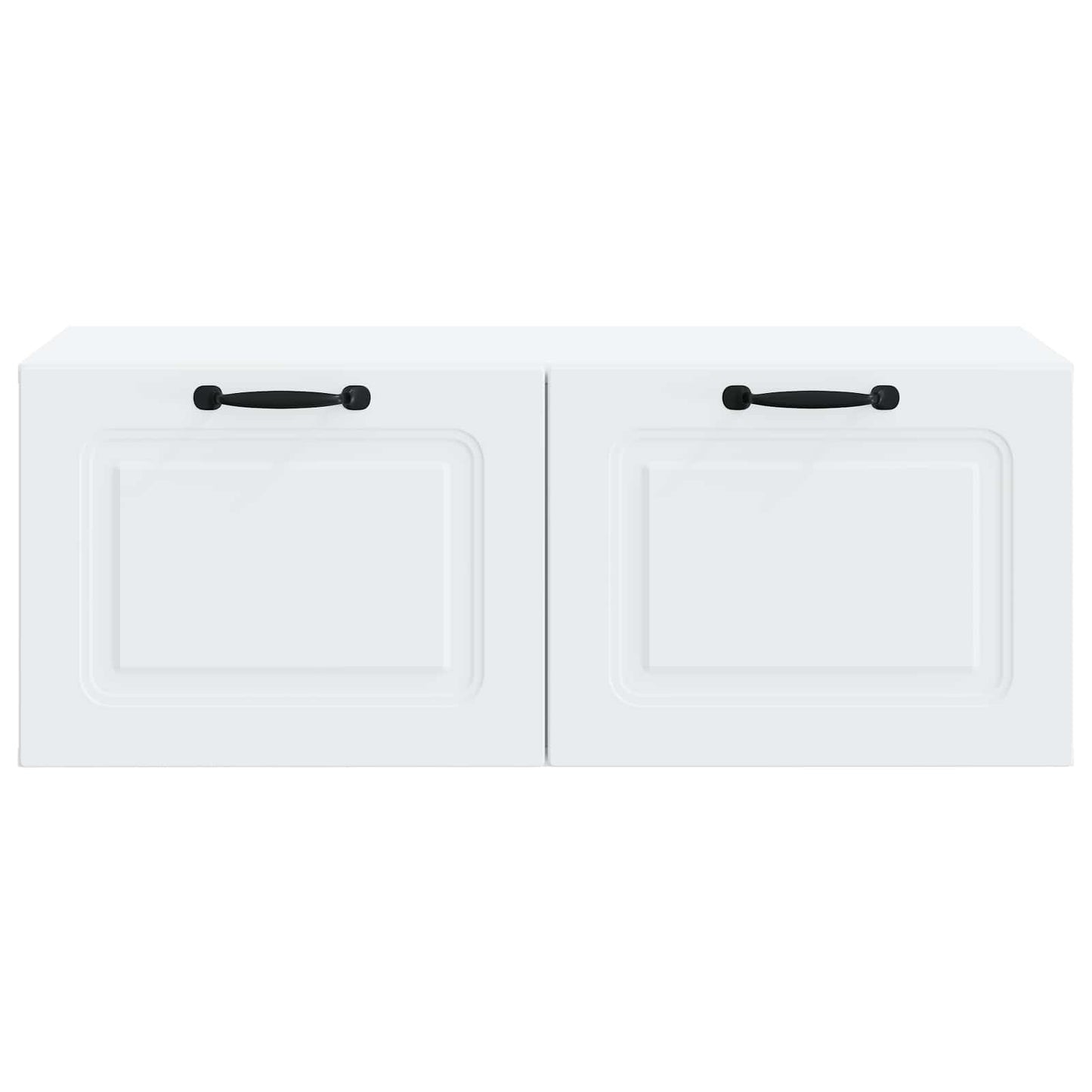 vidaXL Wall-Mounted TV Cabinet White 78.5 x 41 x 30 cm Engineered Wood