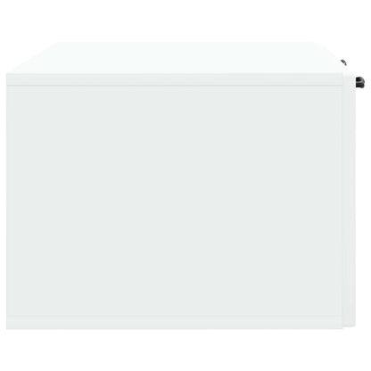 vidaXL Wall-Mounted TV Cabinet White 78.5 x 41 x 30 cm Engineered Wood