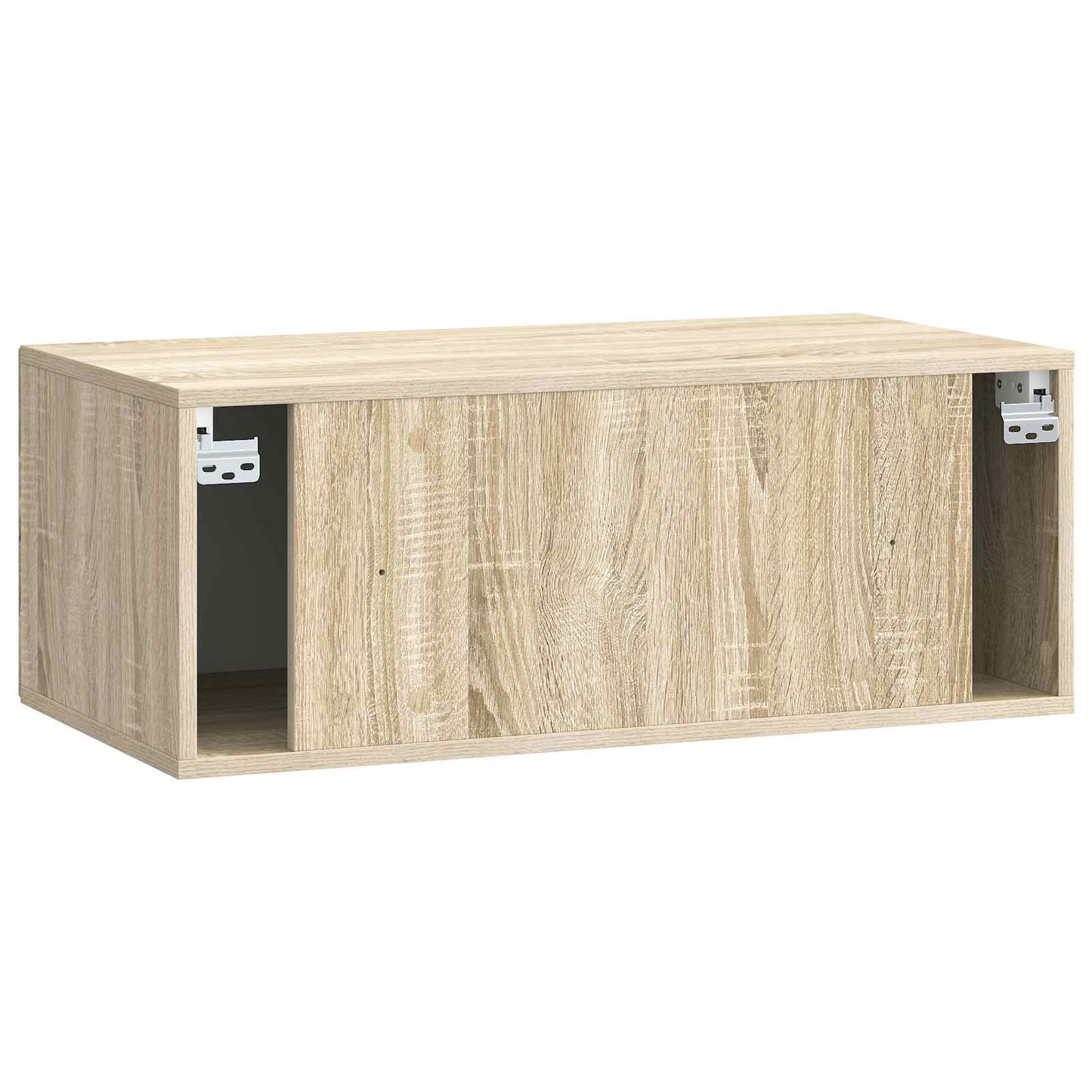 vidaXL Wall-Mounted TV Cabinet Sonoma Oak 78.5 x 41 x 30 cm