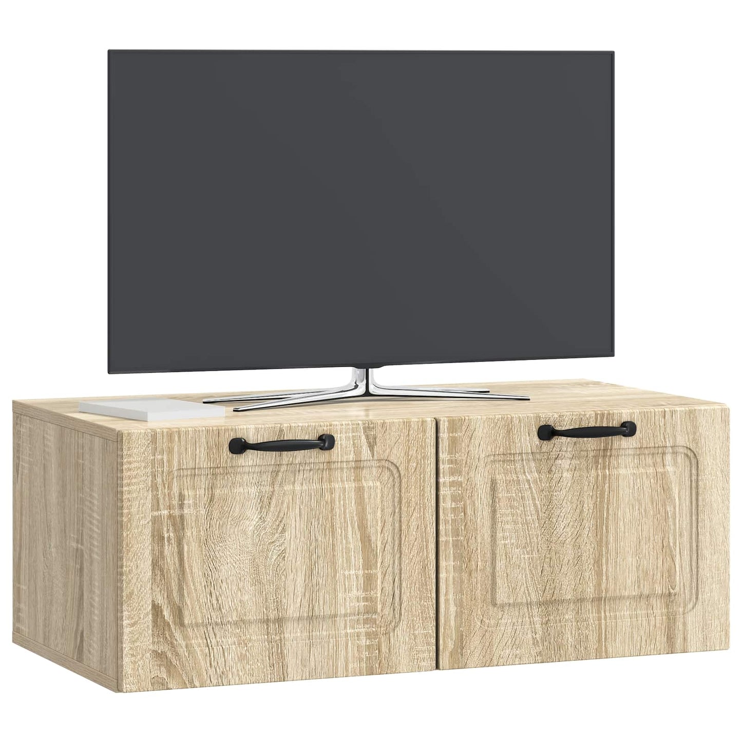 vidaXL Wall-Mounted TV Cabinet Sonoma Oak 78.5 x 41 x 30 cm