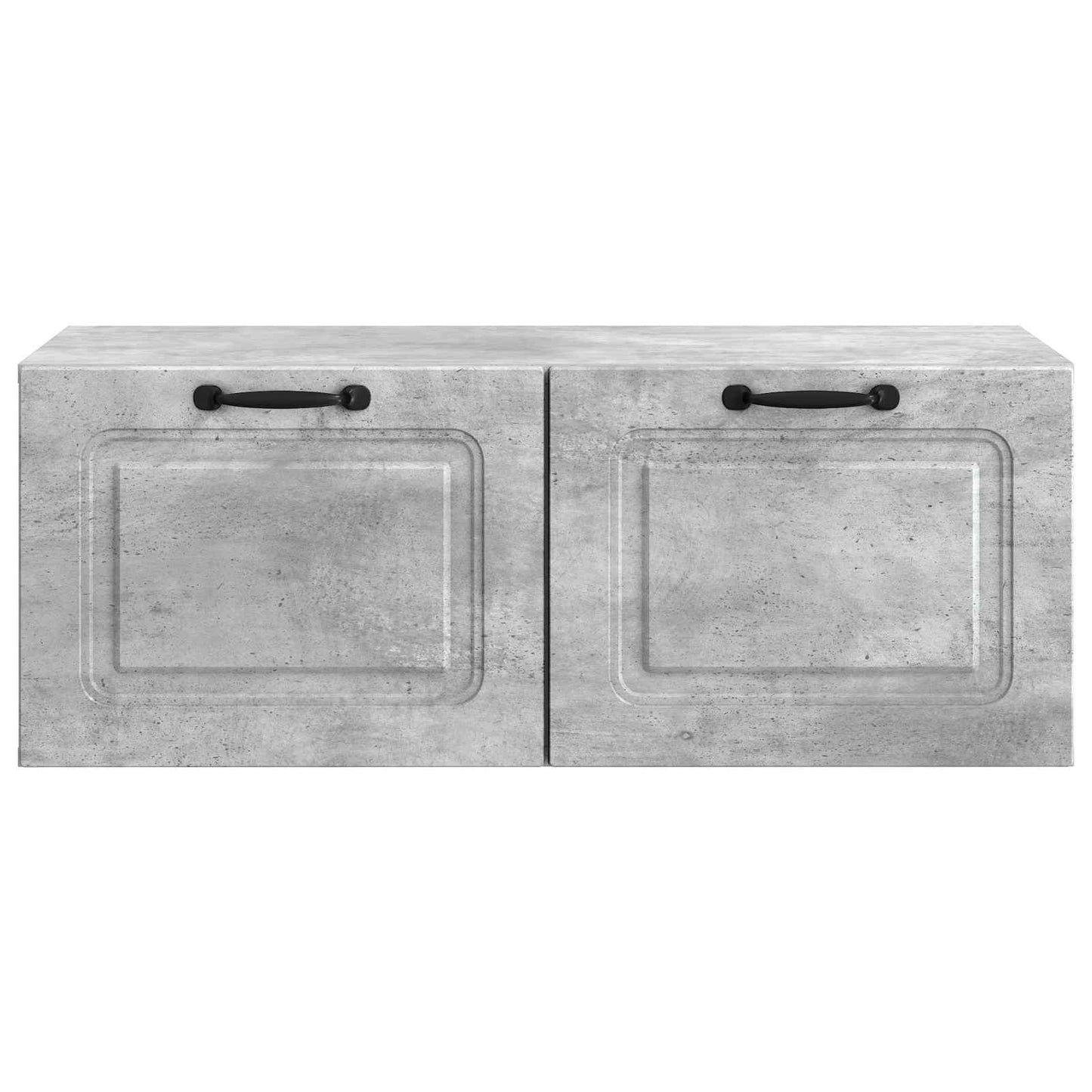 vidaXL Wall-Mounted TV Cabinet Concrete Grey 78.5 x 41 x 30 cm