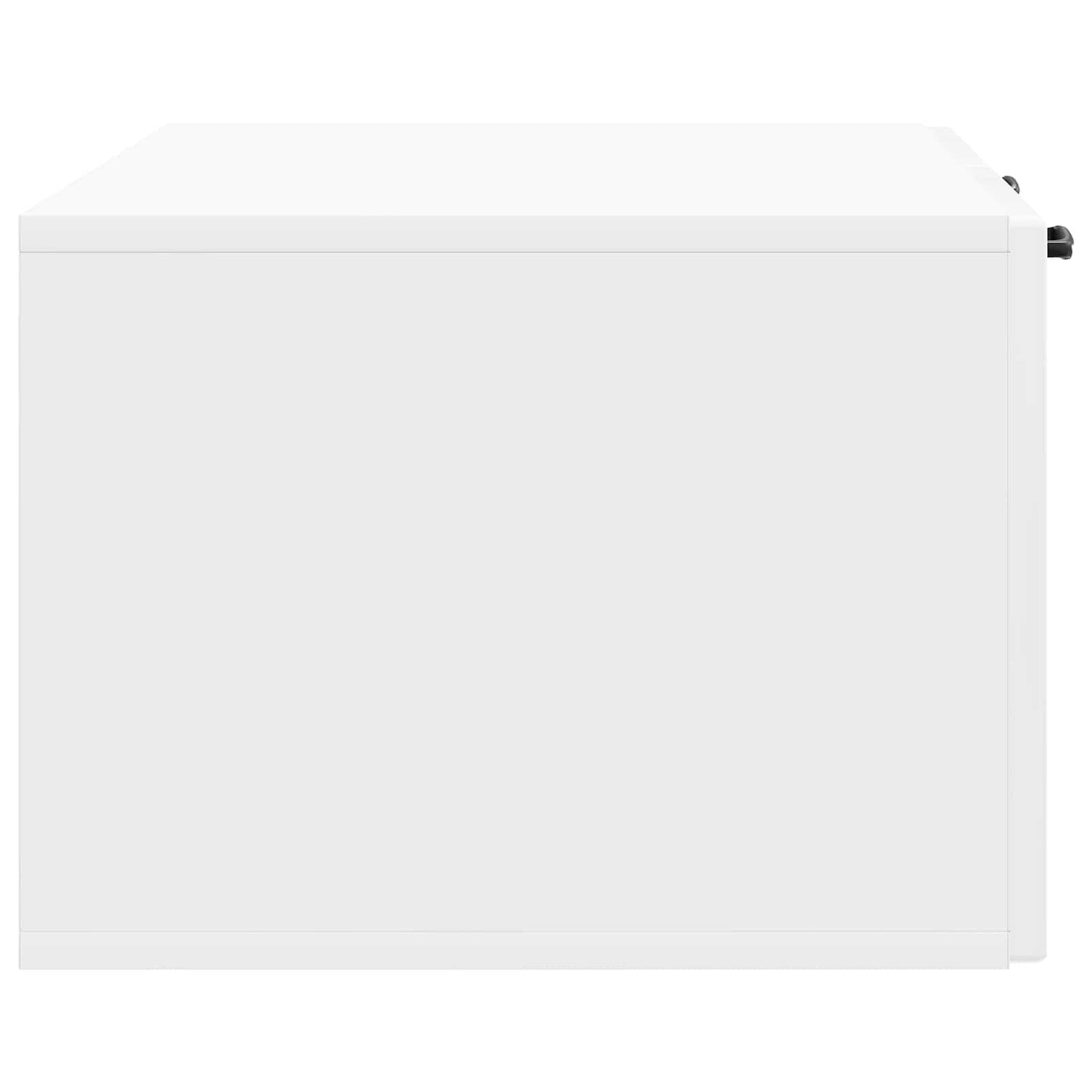 vidaXL Wall-Mounted TV Cabinet High Gloss White 78.5 x 41 x 30 cm