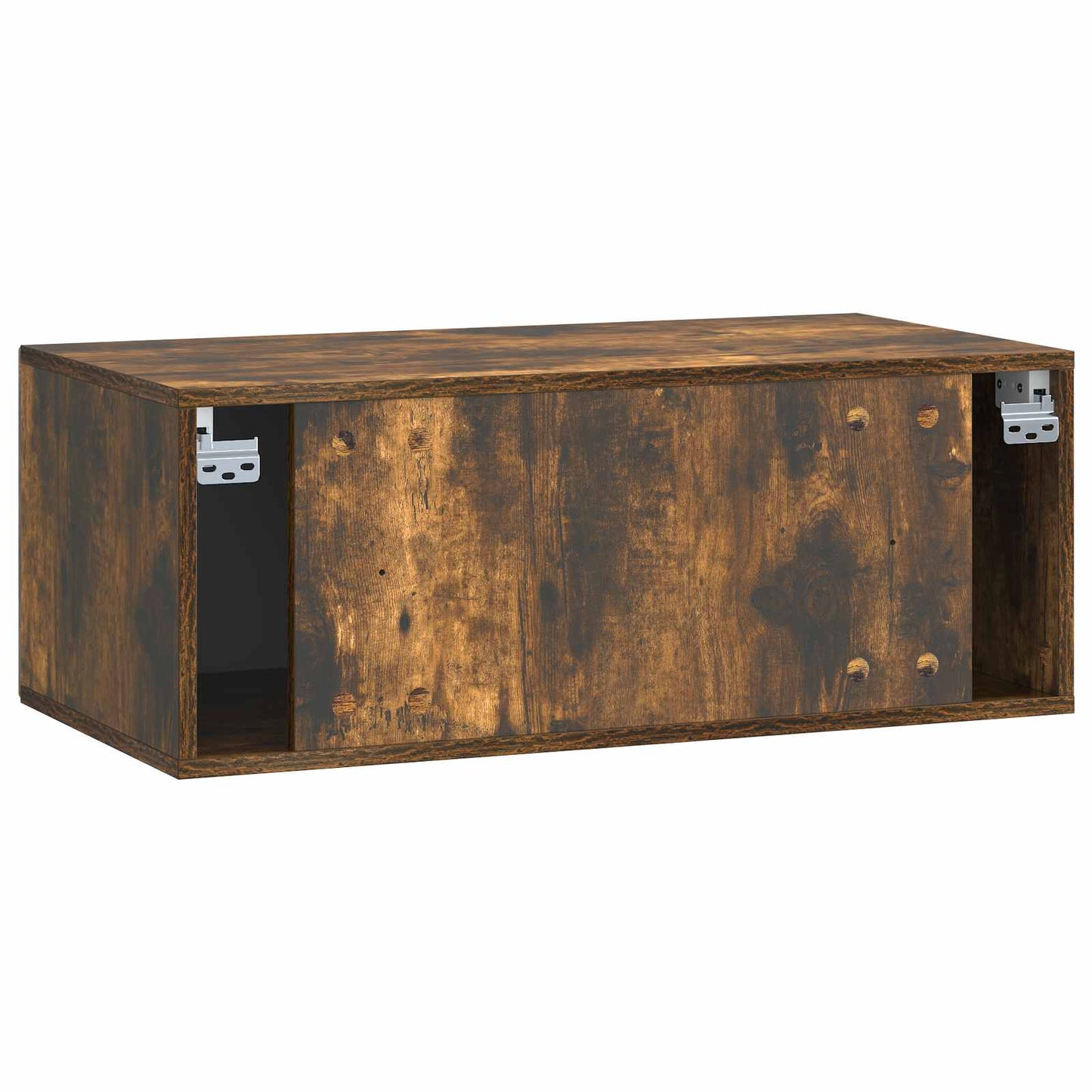 vidaXL Wall-Mounted TV Cabinet Smoked Oak 78.5 x 41 x 30 cm