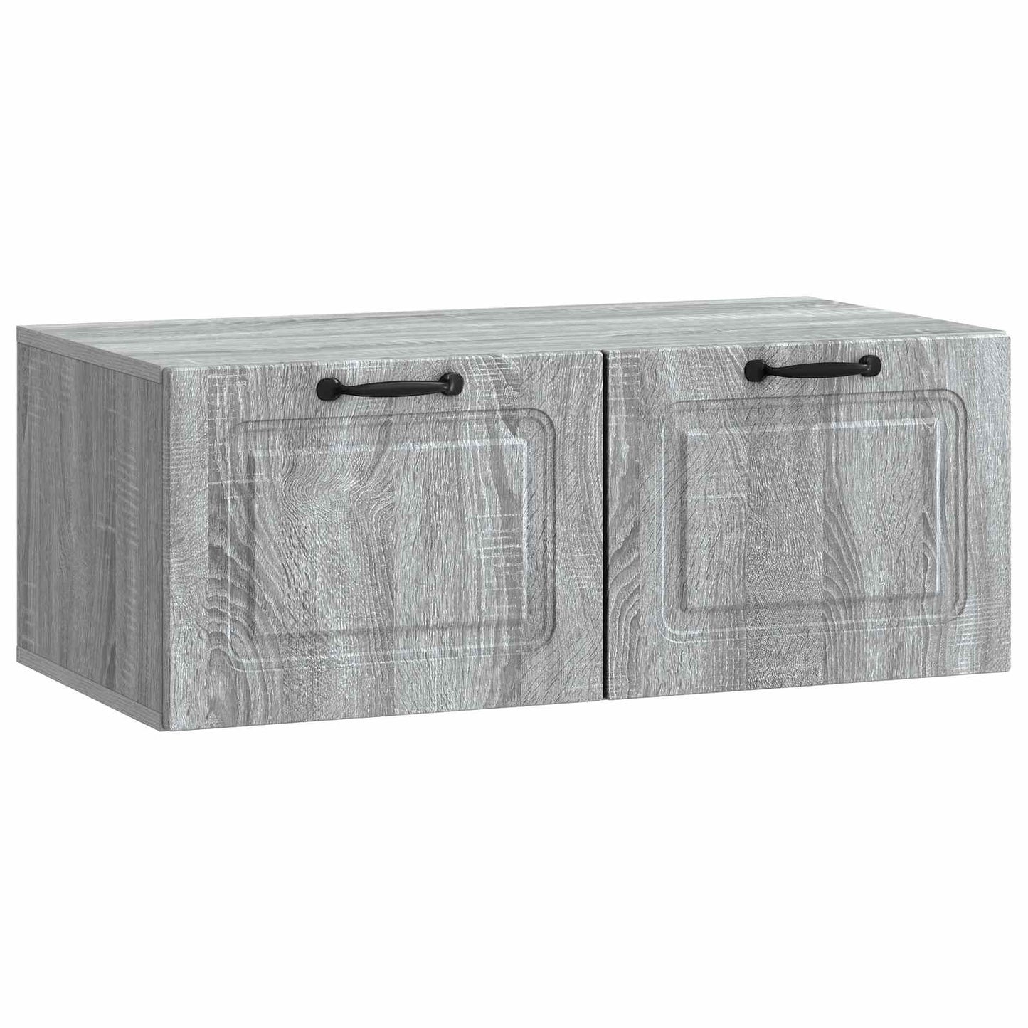 vidaXL Wall-Mounted TV Cabinet Grey Sonoma 78.5 x 41 x 30 cm