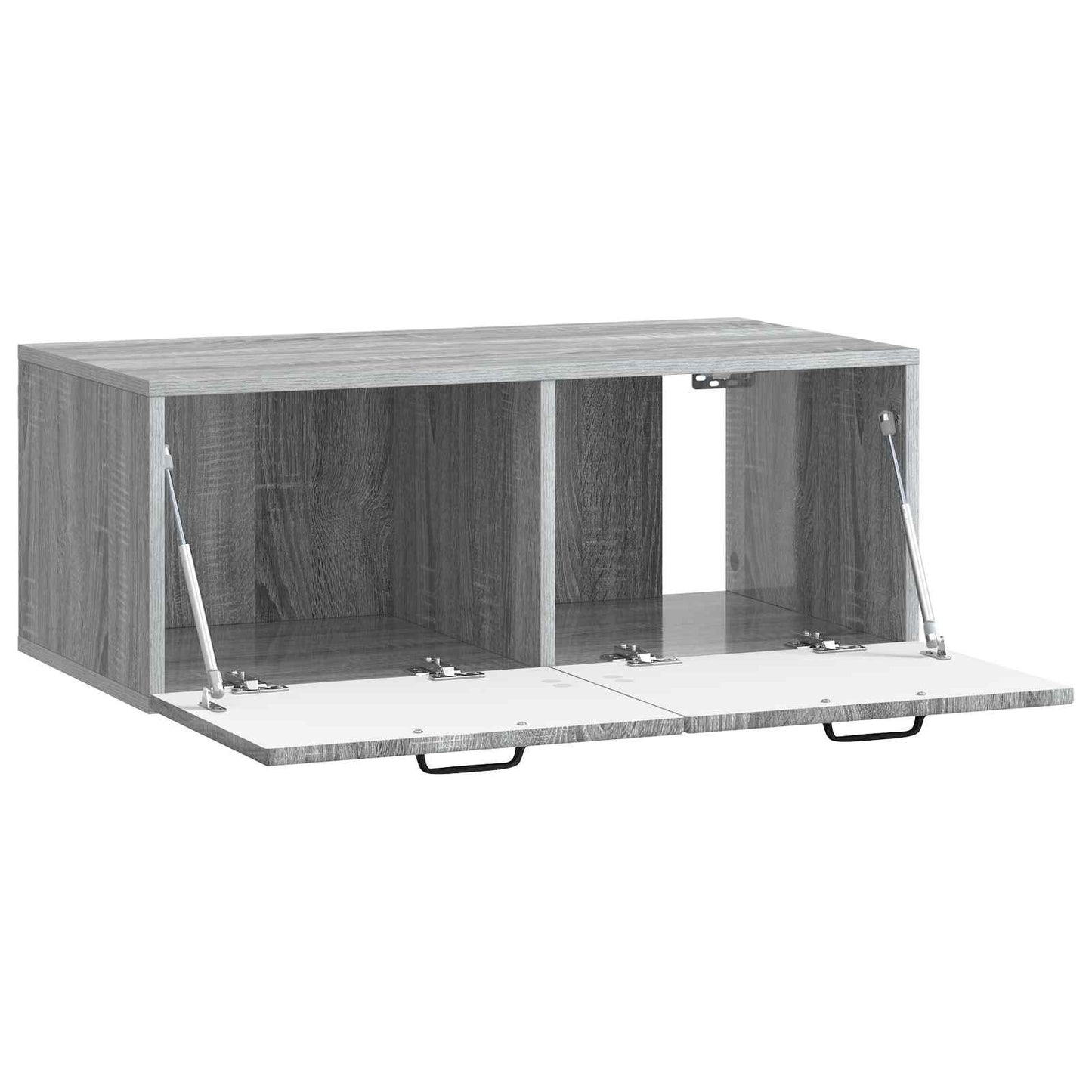 vidaXL Wall-Mounted TV Cabinet Grey Sonoma 78.5 x 41 x 30 cm