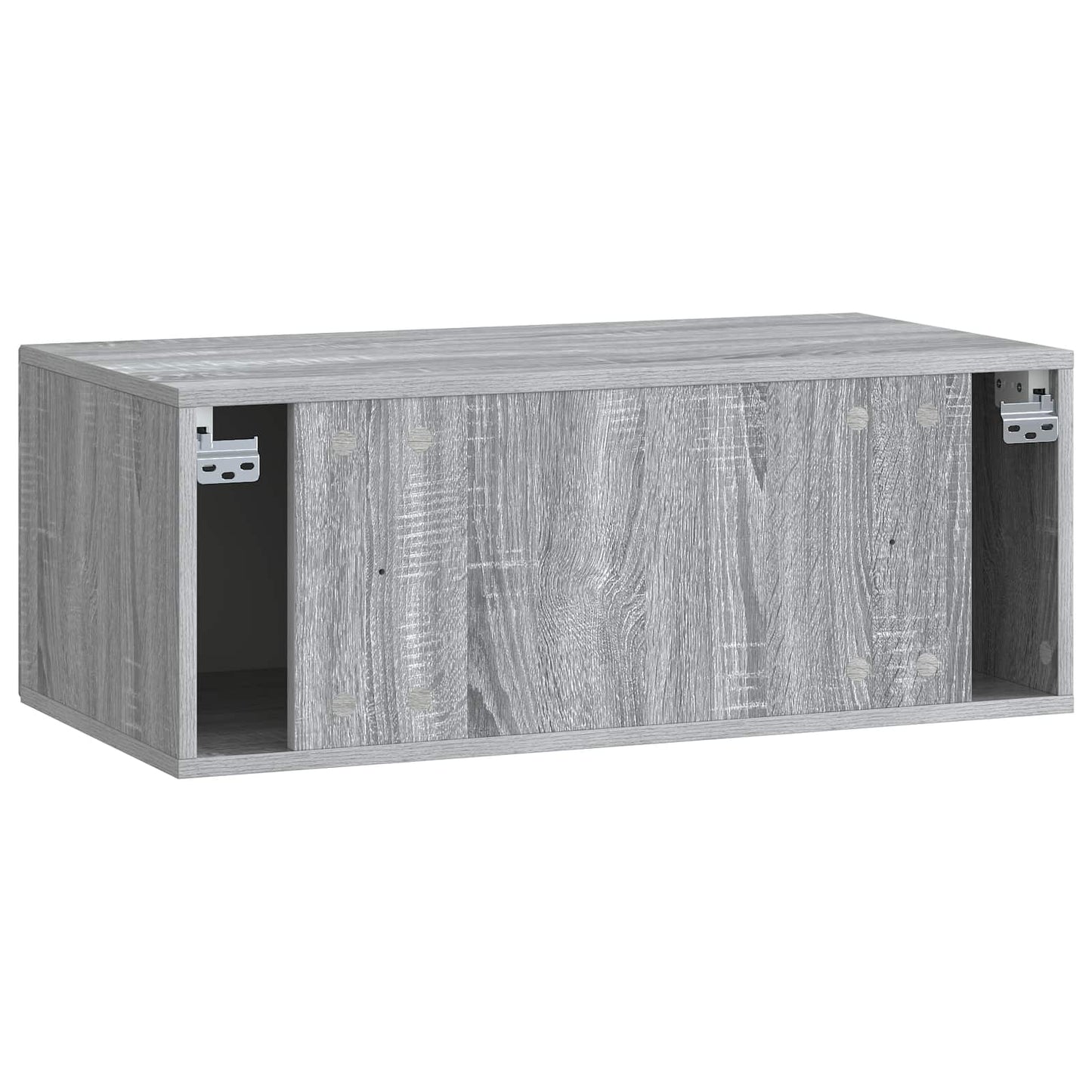vidaXL Wall-Mounted TV Cabinet Grey Sonoma 78.5 x 41 x 30 cm