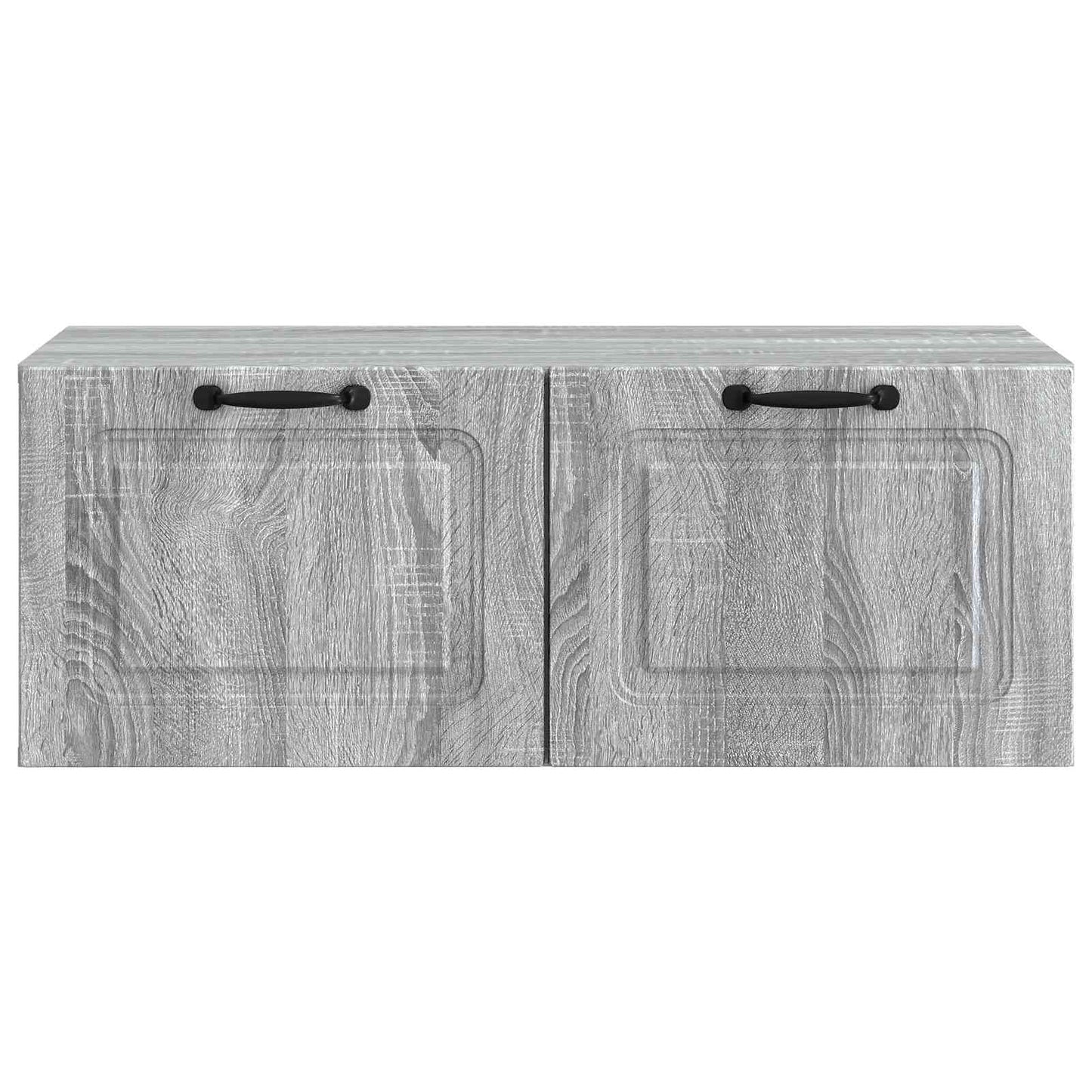 vidaXL Wall-Mounted TV Cabinet Grey Sonoma 78.5 x 41 x 30 cm