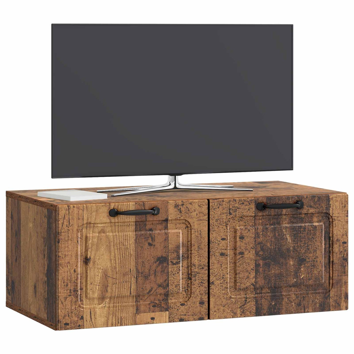 vidaXL Wall-Mounted TV Cabinet Wall-mounted Old Wood 78.5 x 41 x 30 cm