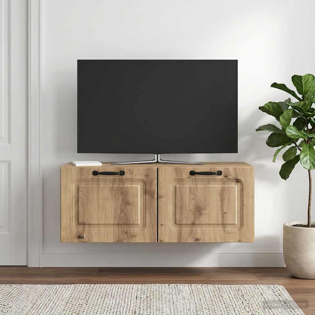 vidaXL Wall-Mounted TV Cabinet 78.5 x 41 x 30 cm Artisan Oak