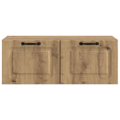 vidaXL Wall-Mounted TV Cabinet 78.5 x 41 x 30 cm Artisan Oak