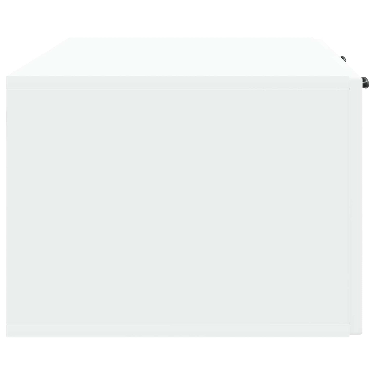 vidaXL Wall-Mounted TV Cabinet White 98 x 41 x 30 cm Engineered Wood