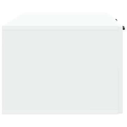 vidaXL Wall-Mounted TV Cabinet White 98 x 41 x 30 cm Engineered Wood