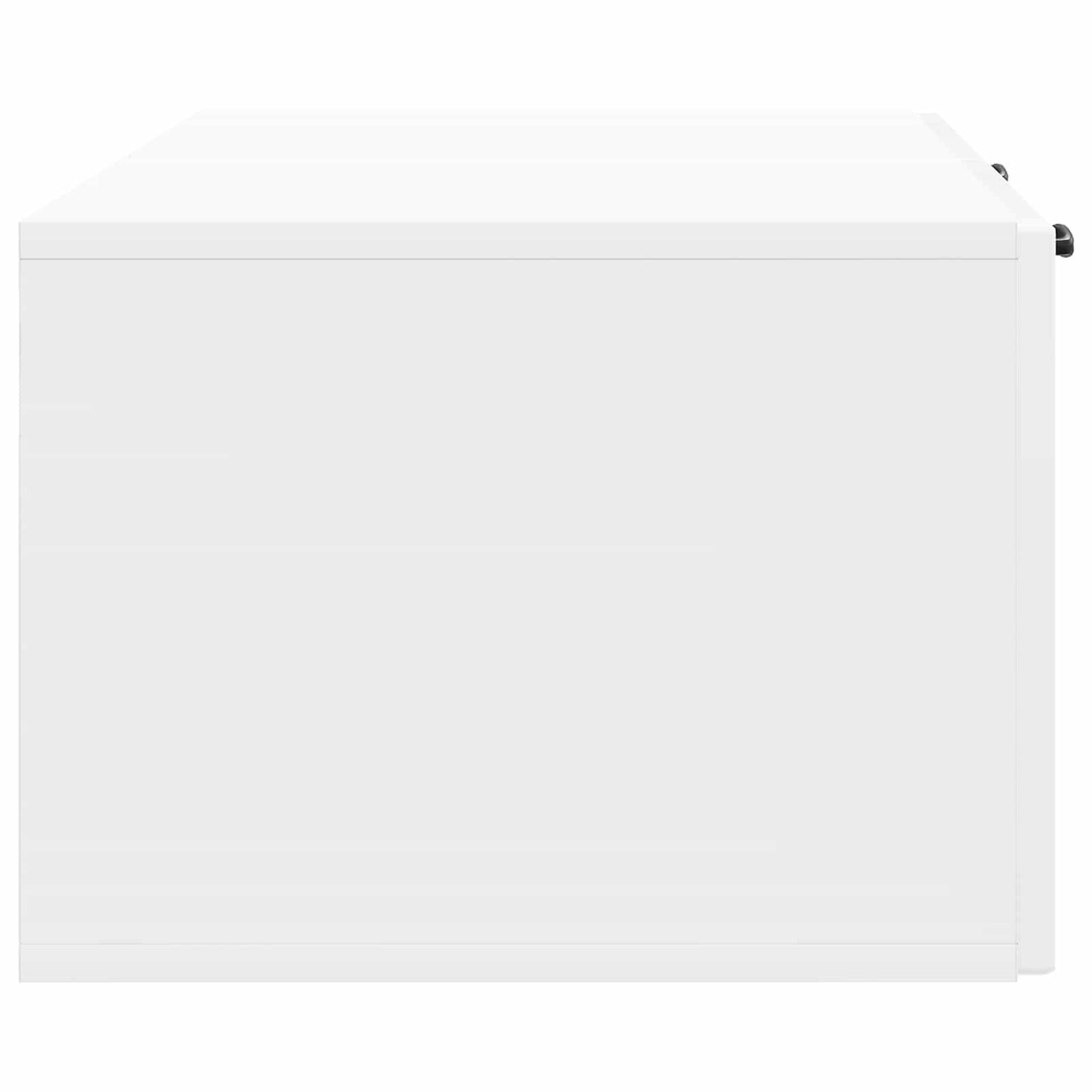 vidaXL Wall-Mounted TV Cabinet High Gloss White 98 x 41 x 30 cm