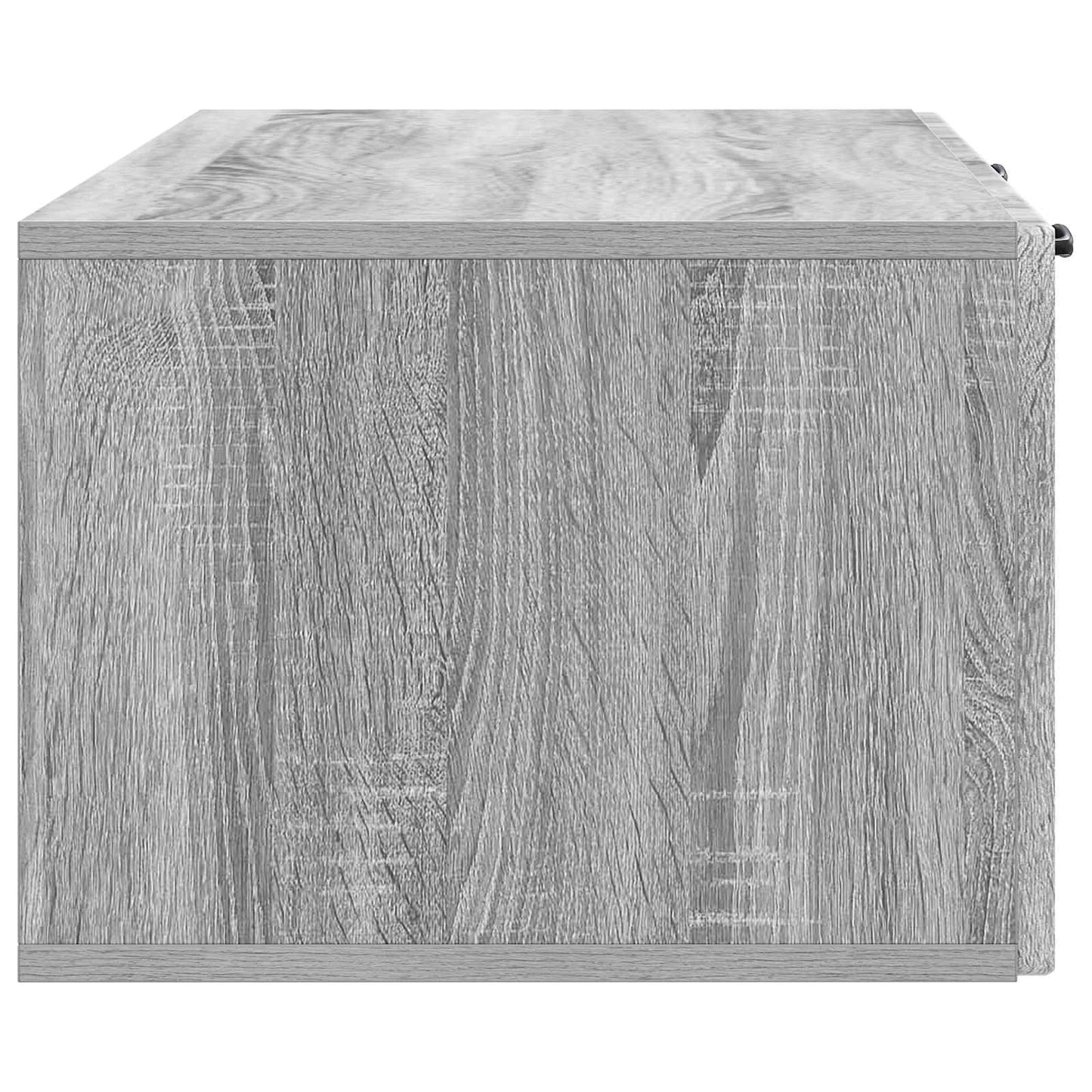 vidaXL Wall-Mounted TV Cabinet Grey Sonoma 98 x 41 x 30 cm