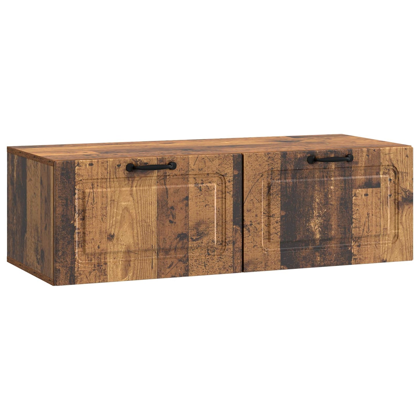 vidaXL Wall-Mounted TV Cabinet Wall-mounted Old Wood 98 x 41 x 30 cm