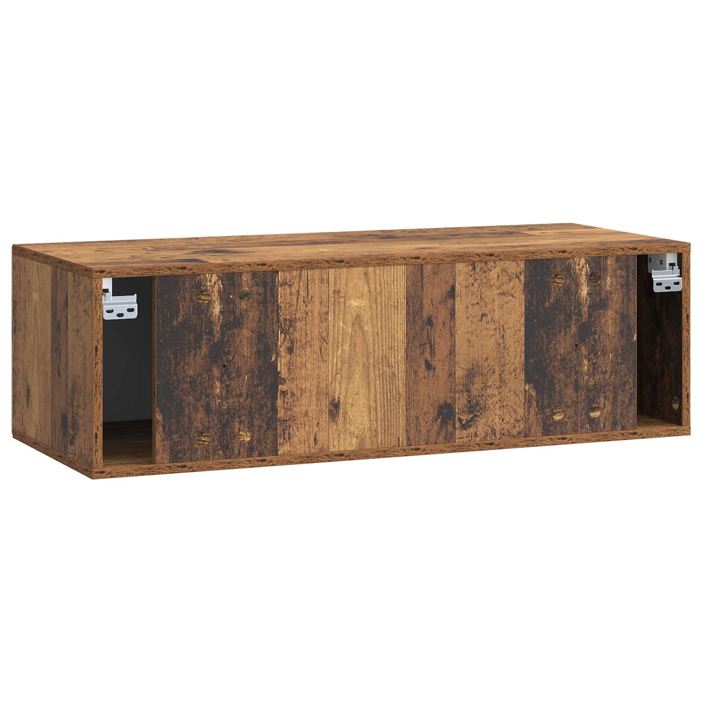 vidaXL Wall-Mounted TV Cabinet Wall-mounted Old Wood 98 x 41 x 30 cm