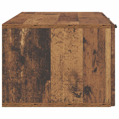 vidaXL Wall-Mounted TV Cabinet Wall-mounted Old Wood 98 x 41 x 30 cm