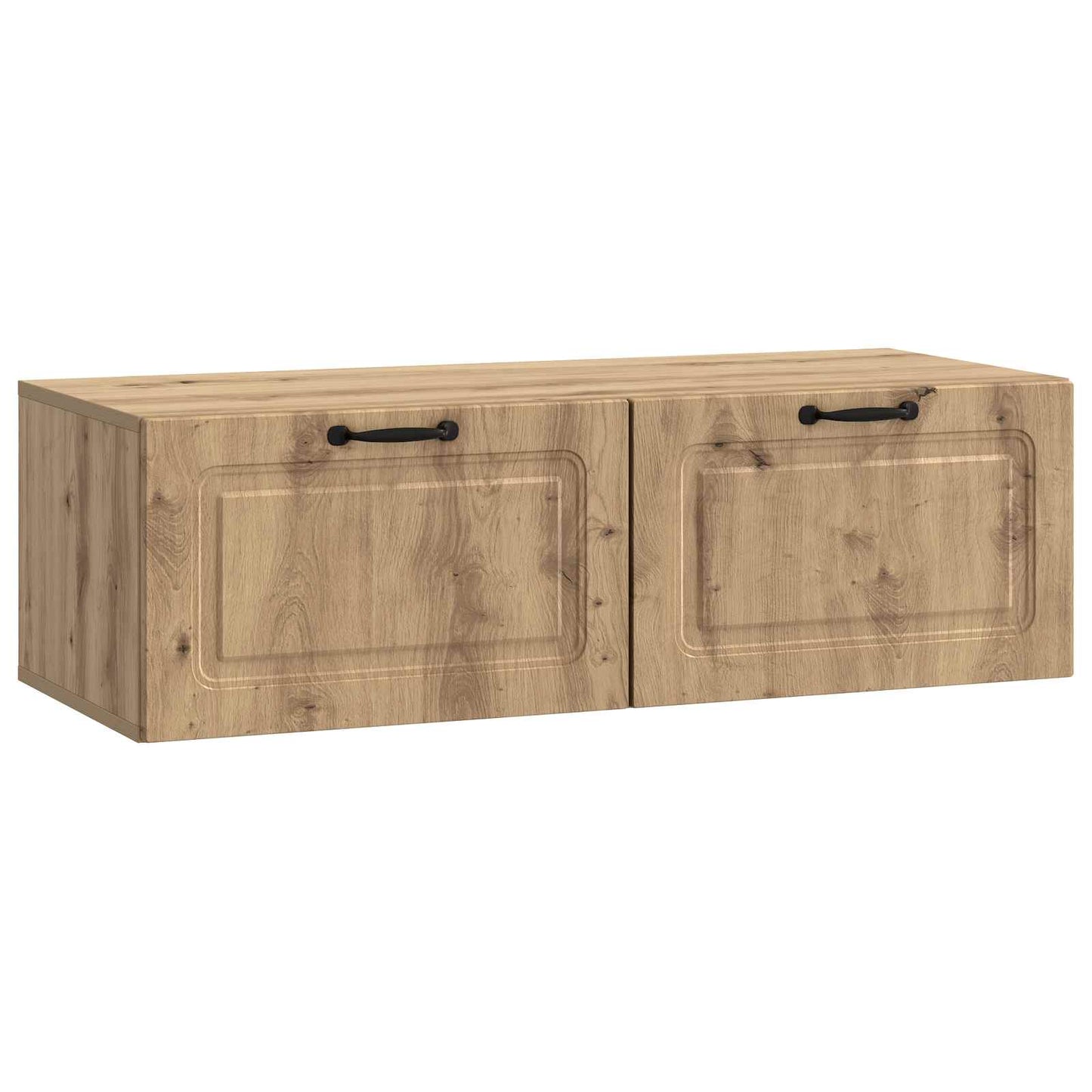 vidaXL Wall-Mounted TV Cabinet 98 x 41 x 30 cm Artisan Oak
