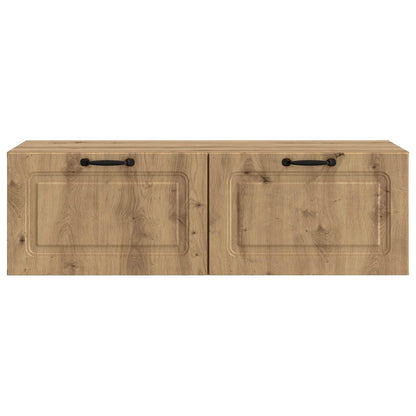 vidaXL Wall-Mounted TV Cabinet 98 x 41 x 30 cm Artisan Oak