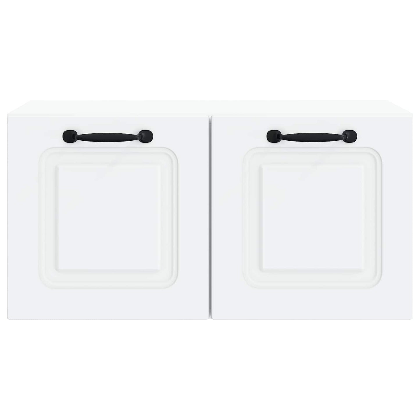 vidaXL Wall-Mounted TV Cabinet White 59.5 x 31 x 30 cm Engineered Wood