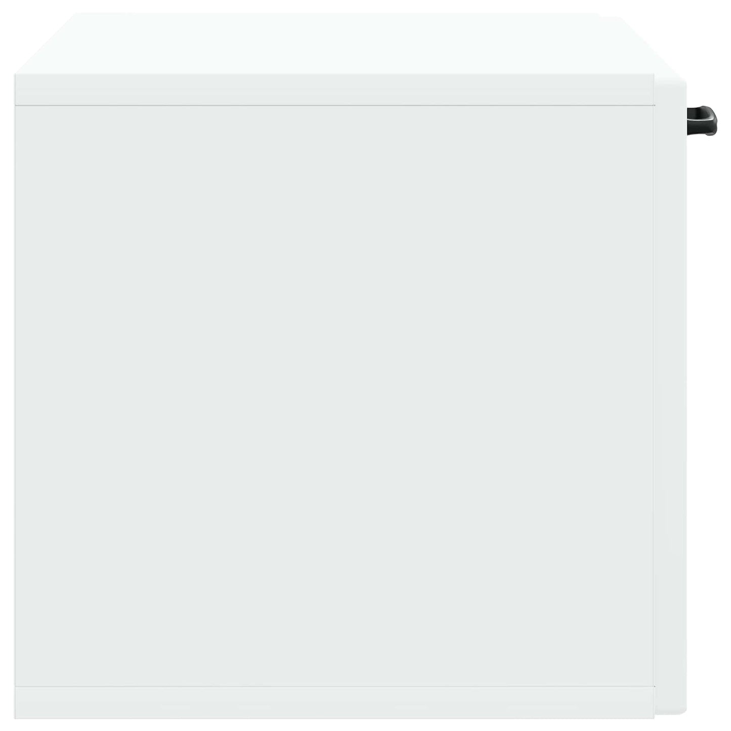 vidaXL Wall-Mounted TV Cabinet White 59.5 x 31 x 30 cm Engineered Wood