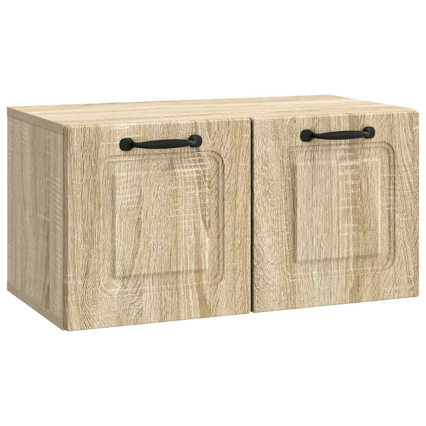 vidaXL Wall-Mounted TV Cabinet Sonoma Oak 59.5 x 31 x 30 cm