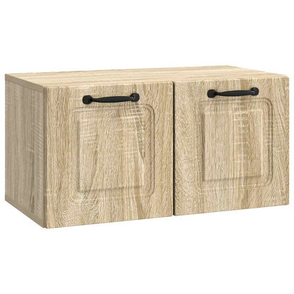 vidaXL Wall-Mounted TV Cabinet Sonoma Oak 59.5 x 31 x 30 cm