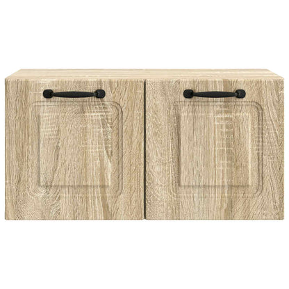 vidaXL Wall-Mounted TV Cabinet Sonoma Oak 59.5 x 31 x 30 cm
