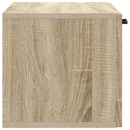 vidaXL Wall-Mounted TV Cabinet Sonoma Oak 59.5 x 31 x 30 cm