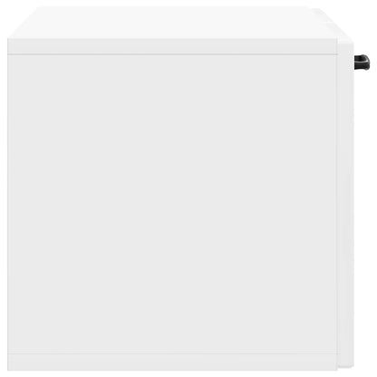 vidaXL Wall-Mounted TV Cabinet High Gloss White 59.5 x 31 x 30 cm