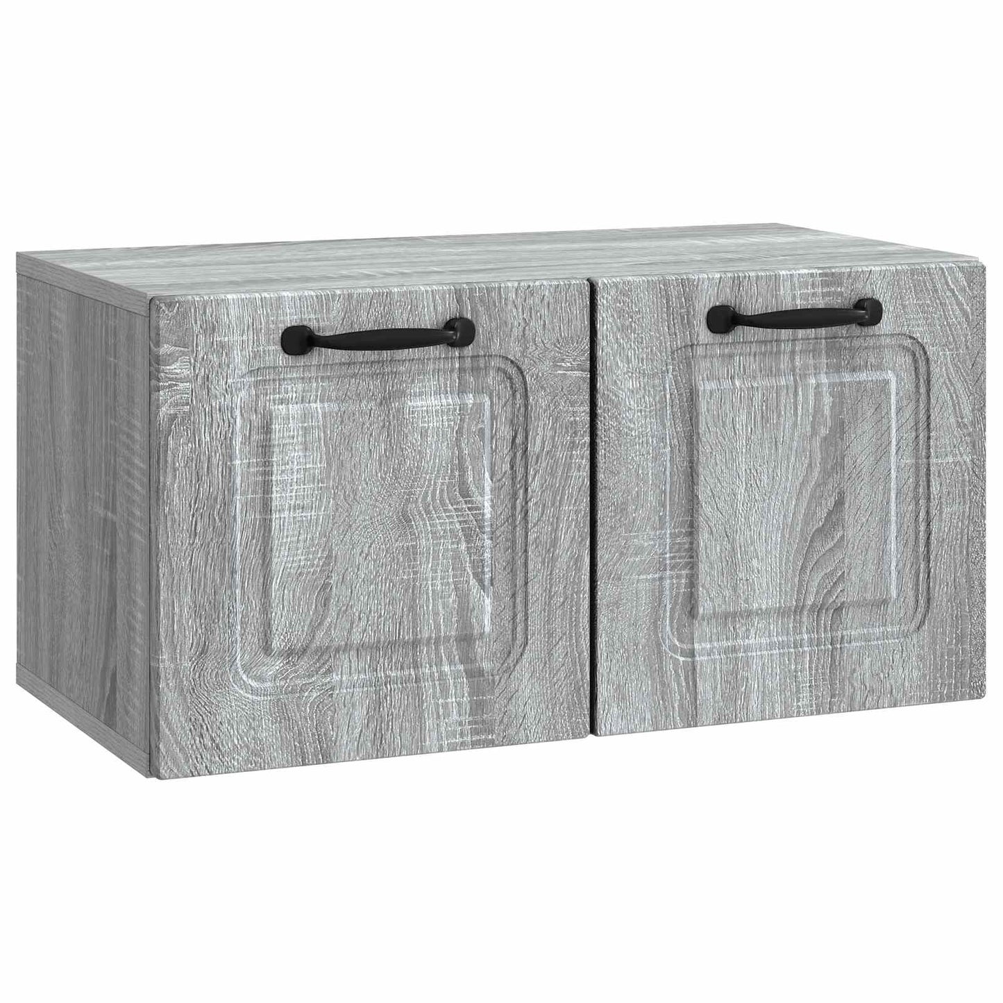vidaXL Wall-Mounted TV Cabinet Grey Sonoma 59.5 x 31 x 30 cm