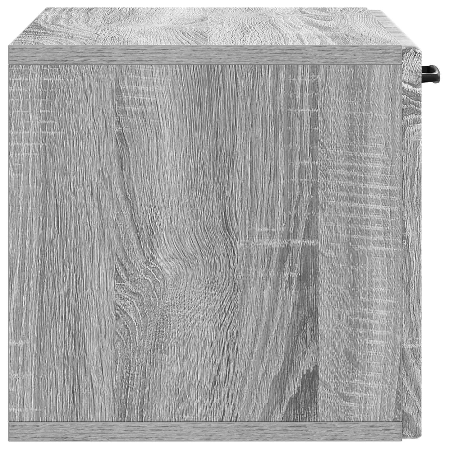 vidaXL Wall-Mounted TV Cabinet Grey Sonoma 59.5 x 31 x 30 cm